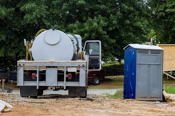 Porta Potty Rental of Newton Center crew